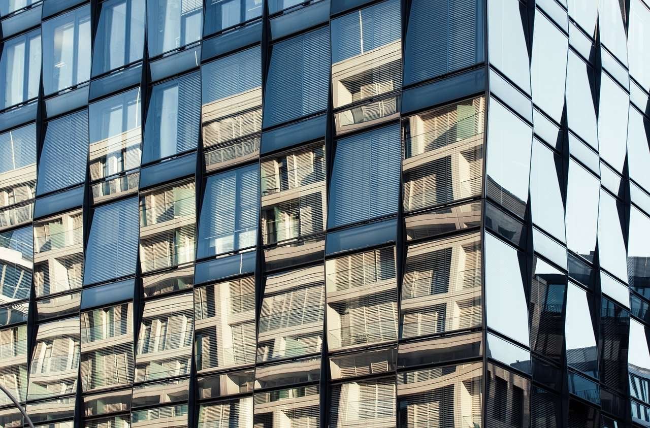 Modern Aluminium Glazing Windows Building Modern Aluminium Glazing Windows Building